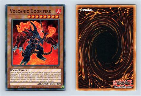 Volcanic Doomfire Ld En Yu Gi Oh Soulburning Volcano St Ed