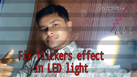 How To Fix LED Light Flickering Problem YouTube