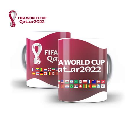 Arte Para Caneca Copa Qatar 2022 Elo7 Produtos Especiais