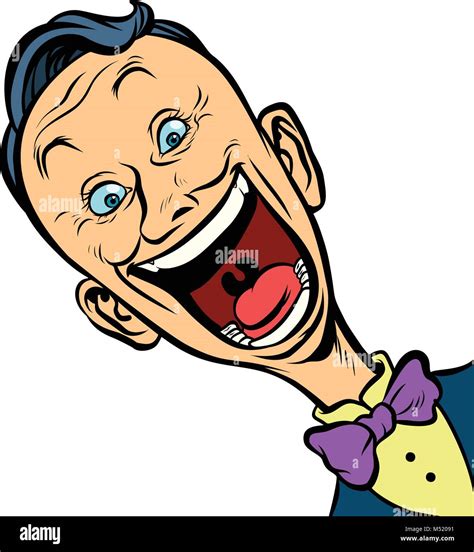 A Very Happy Man Stock Vector Image And Art Alamy