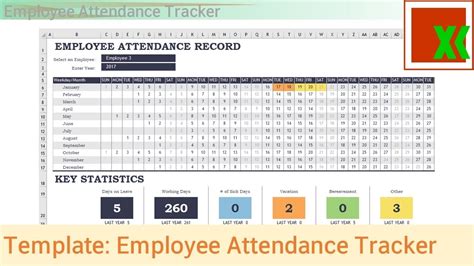 2025 Employee Attendance Calendar Excel Tana Olivia