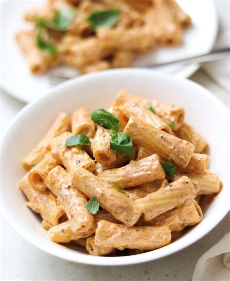 Creamy Red Pesto Pasta 15 Minutes My Morning Mocha