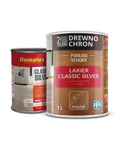 DOMALUX Clasic Silver 1l Lakier do parkietu POŁYSK 6317025808