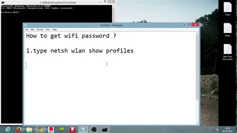 How To Get Wifi Password From Command Prompt Youtube