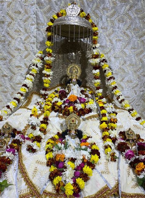 Consecration Of Two Idols Of Ram Lallaaydhya Ramlala Rammandir Pran