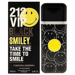 Amazon Carolina Herrera Vip Black Smiley Edp Spray Men Oz