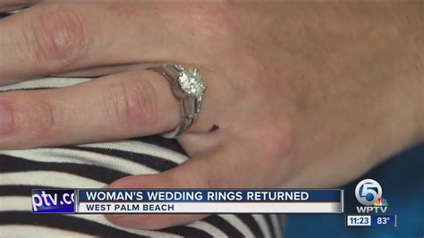 Womans Missing Wedding Rings Worth 14 000 Returned Youtube