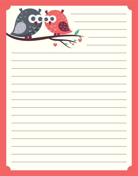 Printable Stationery Paper