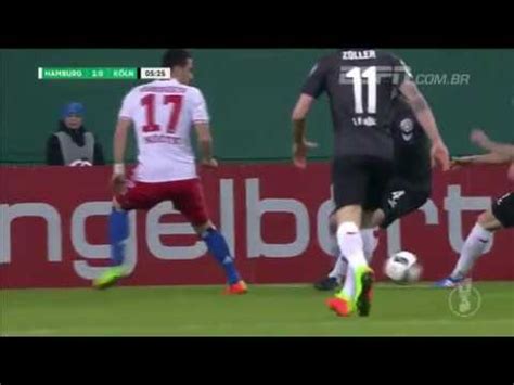 Hamburgo 2 x 0 Colônia Melhores momentos Copa da Alemanha YouTube