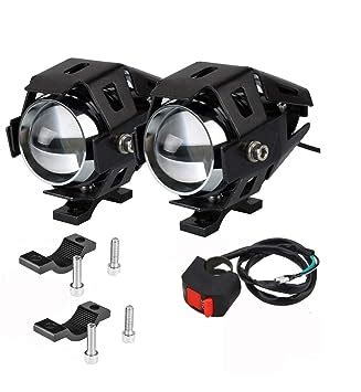 Autozap U Cree Led Driving Fog Light Fog In Aluminum Body For All