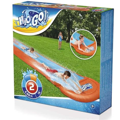 Toboggan Aquatique Double H Ogo Tsunami Splash M Bestway