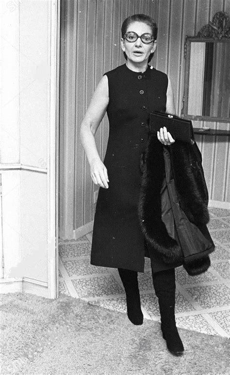 Maria Callas 1970 Maria Callas Singer Fashion Calla