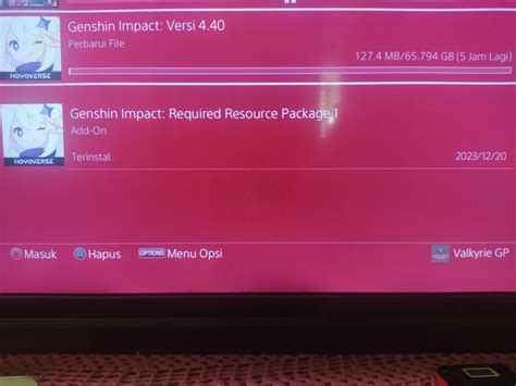 PS4 65GB 😵🪓 Genshin Impact | HoYoLAB