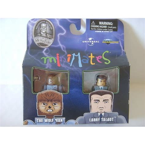 Universal Monsters Minimates The Wolfman Larry Talbot, The Wolf Man ...