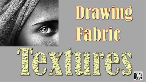 How I Draw Fabric Textures Or The Texture Of Anything Really Youtube