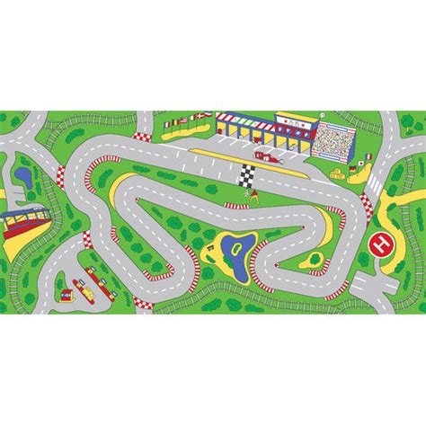 Free Printable Printable Race Track Template