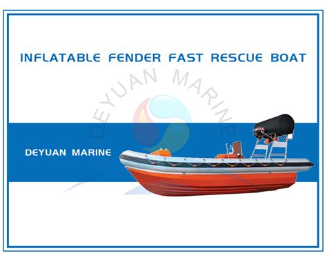 Solas Persons Capacity Inflated Fender Rigid Fast Rescue Boat