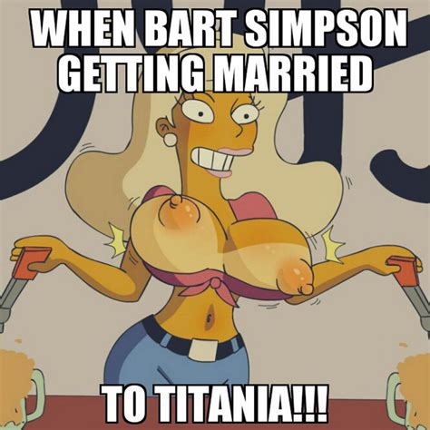 Titania And Bart Simpson Nipples Big Breast Tits