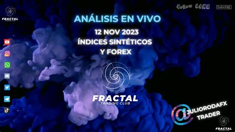 An Lisis En Vivo Ndices Sint Ticos Y Forex Proyecci N Semanal Nov