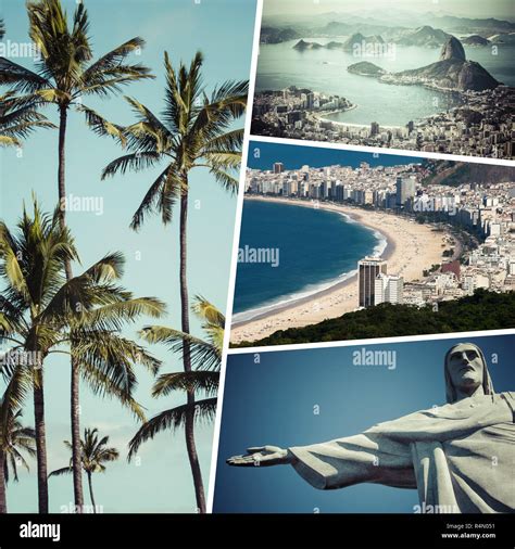 Collage Of Rio De Janeiro Brazil Images Travel Background My