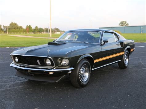 1969 Ford Mustang Mach 1 Cobra Jet Auburn Fall 2018 RM Sotheby S