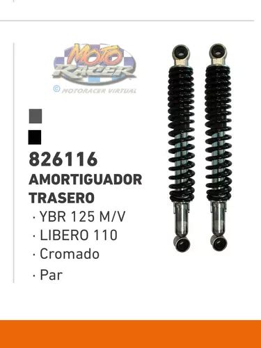 Amortiguadores Traseros Yamaha Ybr M V Libero