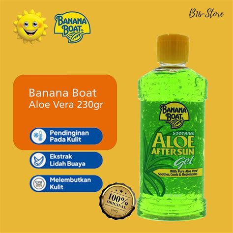 Jual Banana Boat Aloe Vera Gel 230 G Shopee Indonesia