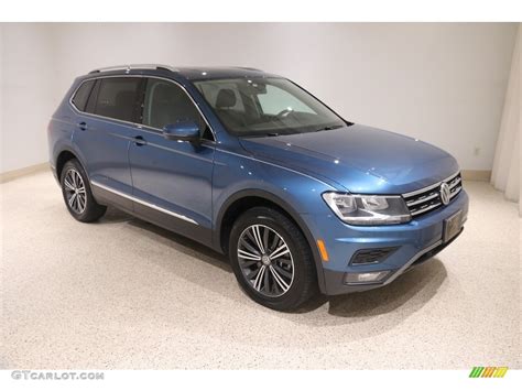 2019 Blue Silk Metallic Volkswagen Tiguan Sel 4motion 138337134 Photo