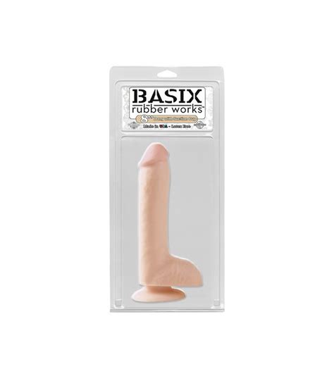 Basix Pene De Gelatina Succion Natural Cm Vibralia