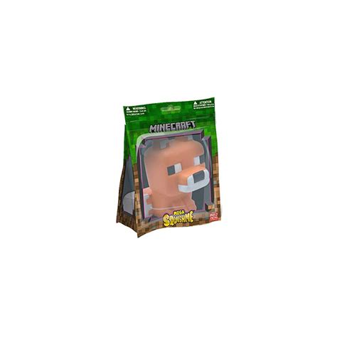 Minecraft Mega Squishme Anti Stress Fig R L Cm Series Fox Cm