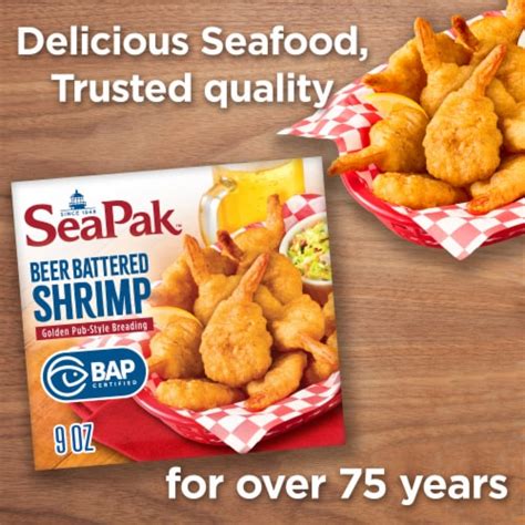 Seapak Beer Battered Shrimp Oz Frys Food Stores