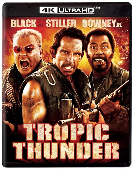 Tropic Thunder 4kuhdbd Ben Stiller Jack Black Robert