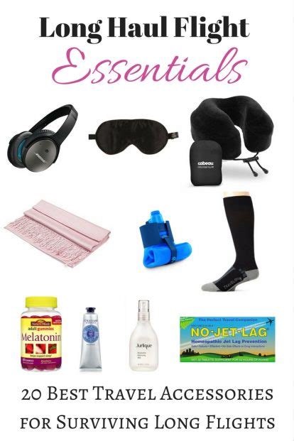 Long Haul Flight Essentials 20 Best Travel Accessories For Long