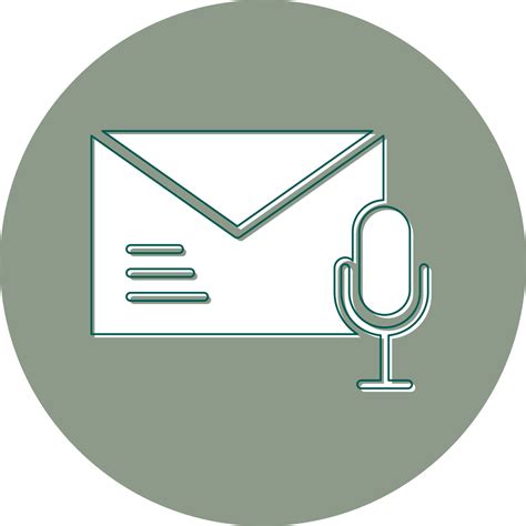 Voice Mail Vector Icon 19992253 Vector Art at Vecteezy