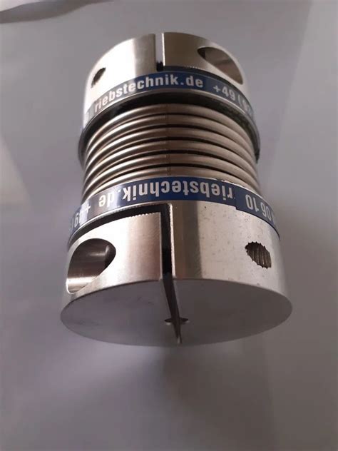 SS Collet Type Metal Bellow Couplings For Pneumatic Connections Size