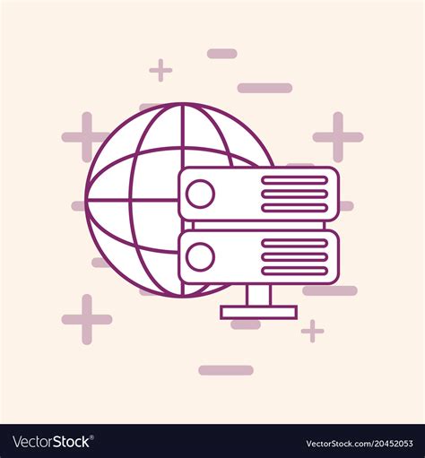 Global Sphere Design Royalty Free Vector Image