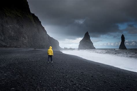 Premium Photo Reynisfjara Black Sand Beach In Vik Iceland