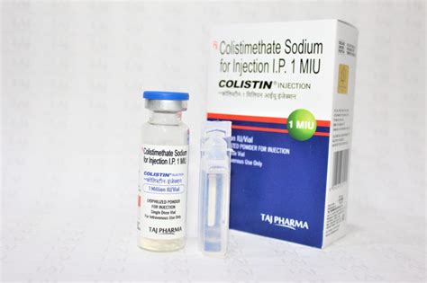 Colistimethate Sodium For Injection Ip 1miu Suppliers