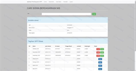 Aplikasi Pembayaran Spp Berbasis Web Gratis Contoh Surat Resmi