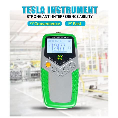 Td8620 Permanent Magnet Gauss Meter Handheld Digital Tesla Meter