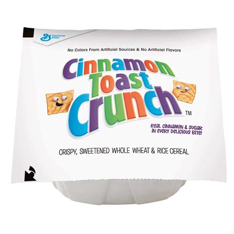 Amazon.com: Cinnamon Toast Crunch Cereal Single Serve Bowl, 1 Oz (Pack ...