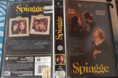 Vhs Spiagge Usa Con Barbara Hershey Bette Midler John Heard Ex