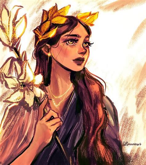 Persephone By Smoustart Redbubble Greek Goddess Art Greek Mythology Art Persephone Art