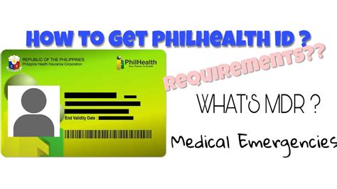 How To Get Philhealth Id Requirements Youtube