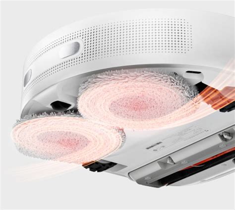 Xiaomi Mijia Mop Pro Hybrid Saugroboter mit rotierenden Wischmopps
