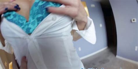 Cum Squirted MILF Tittyfucking POV Style Tnaflix