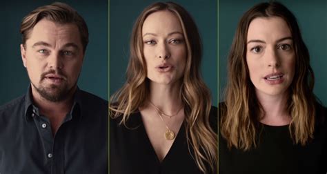 Leonardo Dicaprio Olivia Wilde And More Encourage Americans To Vote