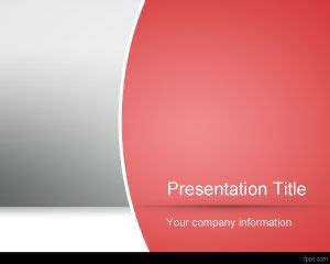 Red PowerPoint Template