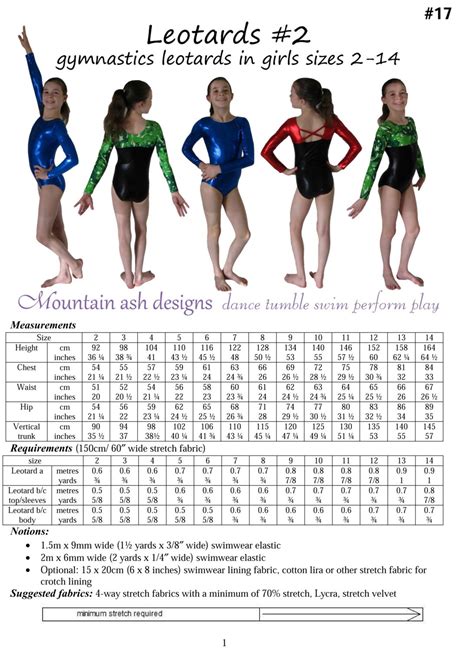 Leotards Pdf Sewing Pattern Gymnastics Dance Rhythmic Gym Etsy Hot