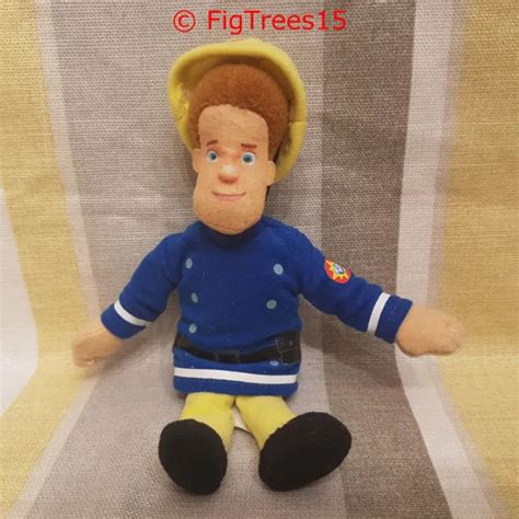 Fireman Sam From Postman Pat 17cm Soft Toy Plush D14 £11 99 Picclick Uk